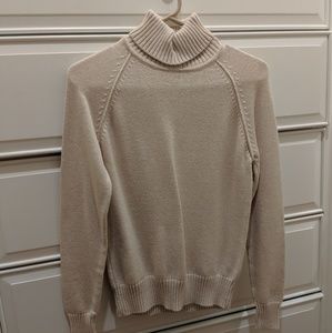 Cream turtle neck sweater